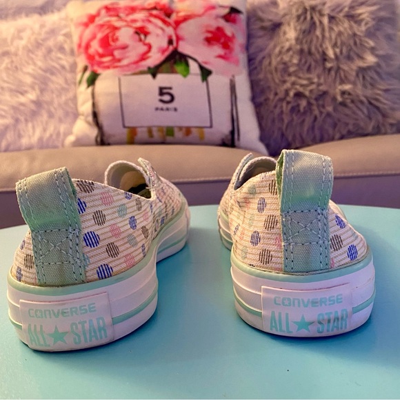 Converse All Star Geometric Slip On Sneakers Size 8 - Picture 5 of 13